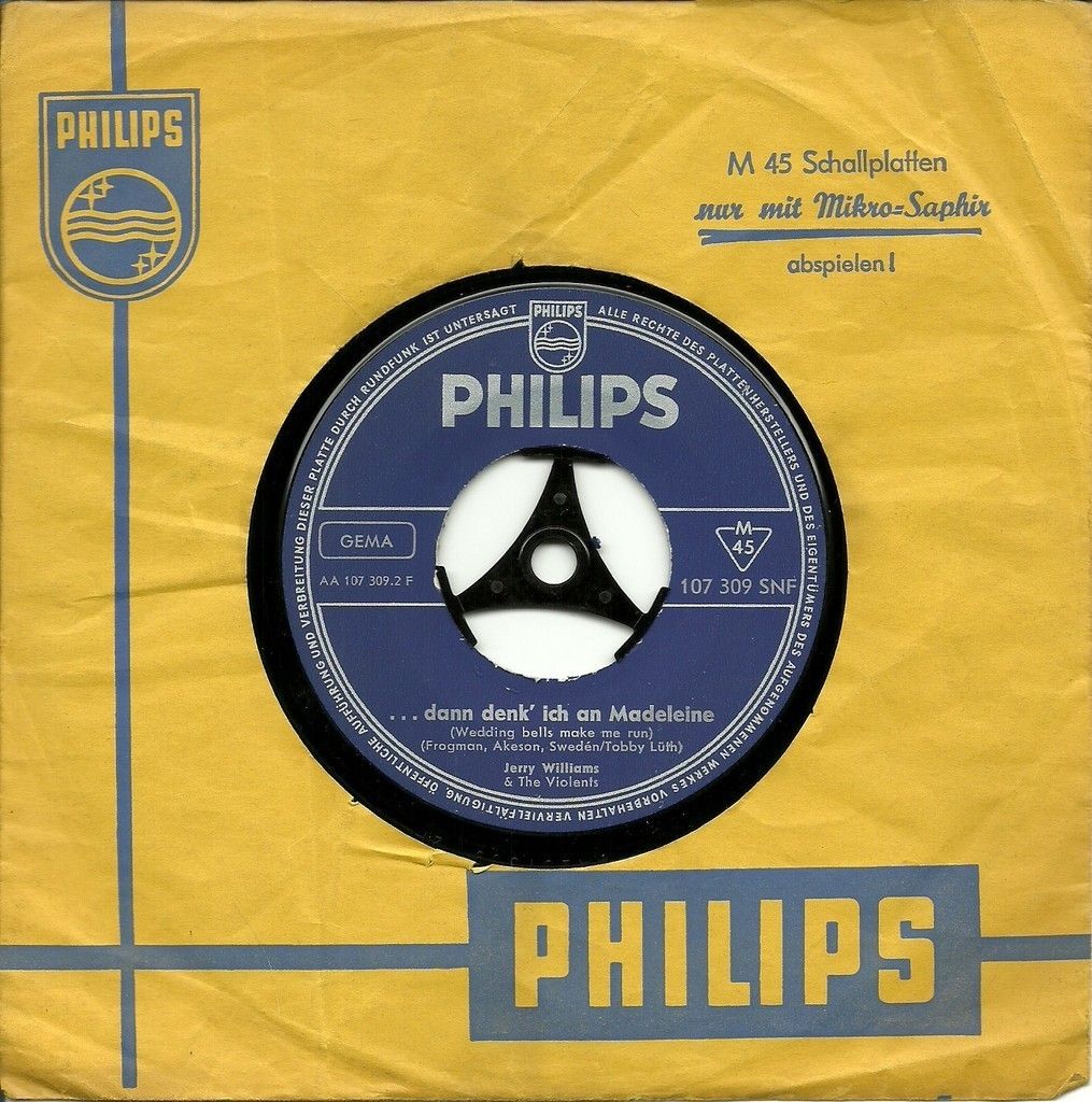 Jerry Williams & The Violents Loop de Loop deutsch / Dann denk ich an