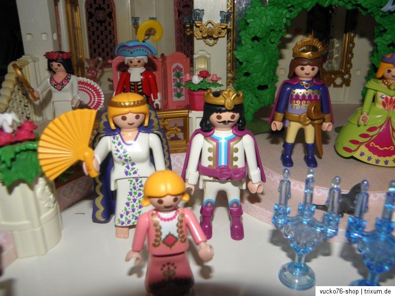 Playmobil Nr. 4250 + 4252 + 4257 + 3032   Prinzessinnenschloss mit