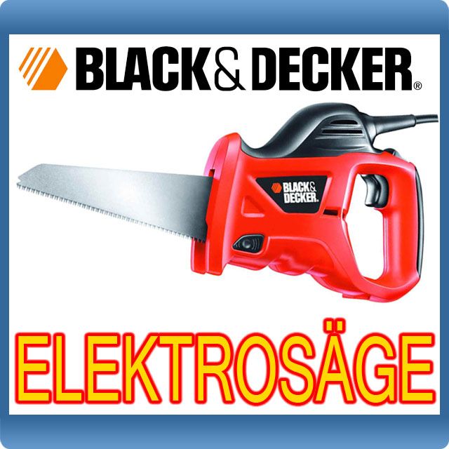 BLACK DECKER KS 880 EC ELEKTRO HANDSAGE FUCHSSCHWANZ SABEL ELEKTRO AST