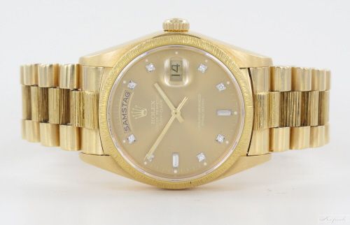 Rolex Day Date Ref. 18038 Herrenuhr 750 Gelbgold Single Quick