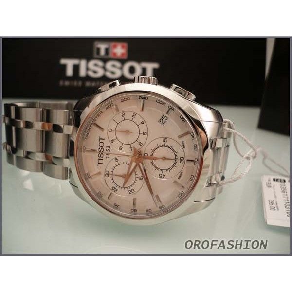 Uhren TISSOT COUTURIER QUARTZ CHRONOGRAPH   T0356171103100