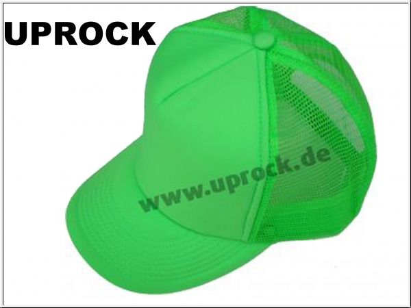 UPROCK Neon Trucker Cap Atzen Style Electro Techno Technowear Ravewear