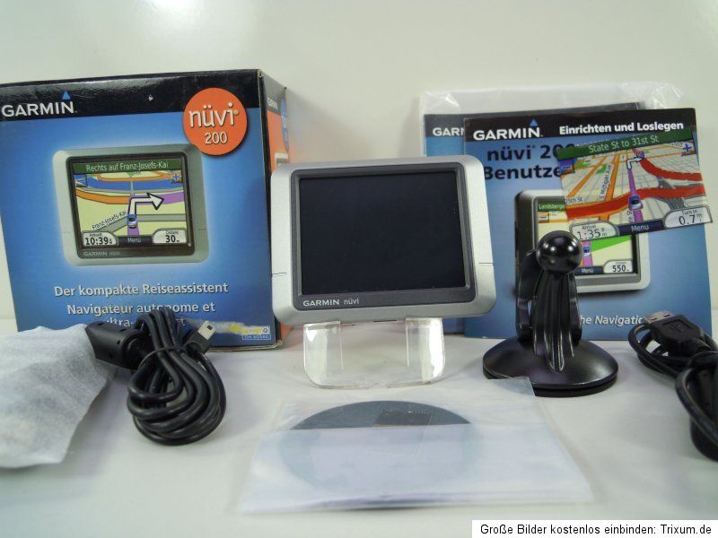 Garmin Nüvi 200 PNA Personal Travel Assistant Navigationssystem Top