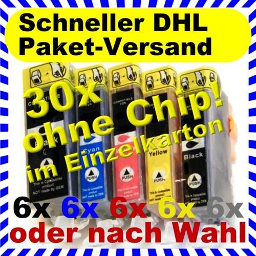 30 Druckerpatronen Canon PIXMA MX885 MX 885 ohne Chip