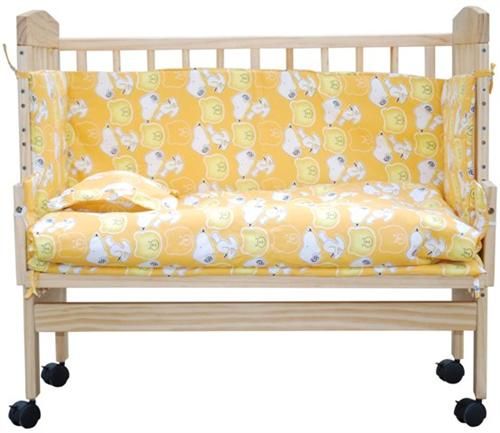 2IN1 KINDERBETT STUBENBETT BEISTELLBETT BABYBETT BABYWIEGE BABY BETT