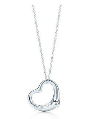 Collier, Herz 925er Sterling Silber