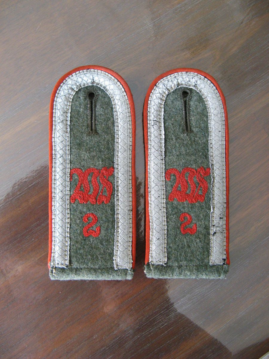 Schulterklappen Schulterstuecke Artillerie Waffenschule Lehrregiment 2