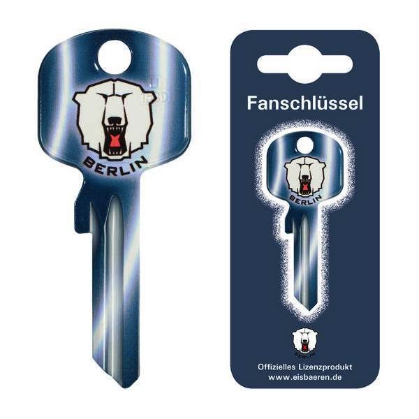 EHC Eisbären Berlin Fanschlüssel Schlüssel Schlüsselrohling