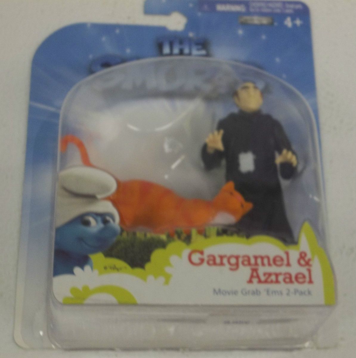 2011 Jakks Pacific The Smurfs Gargamel & Azrael Figures