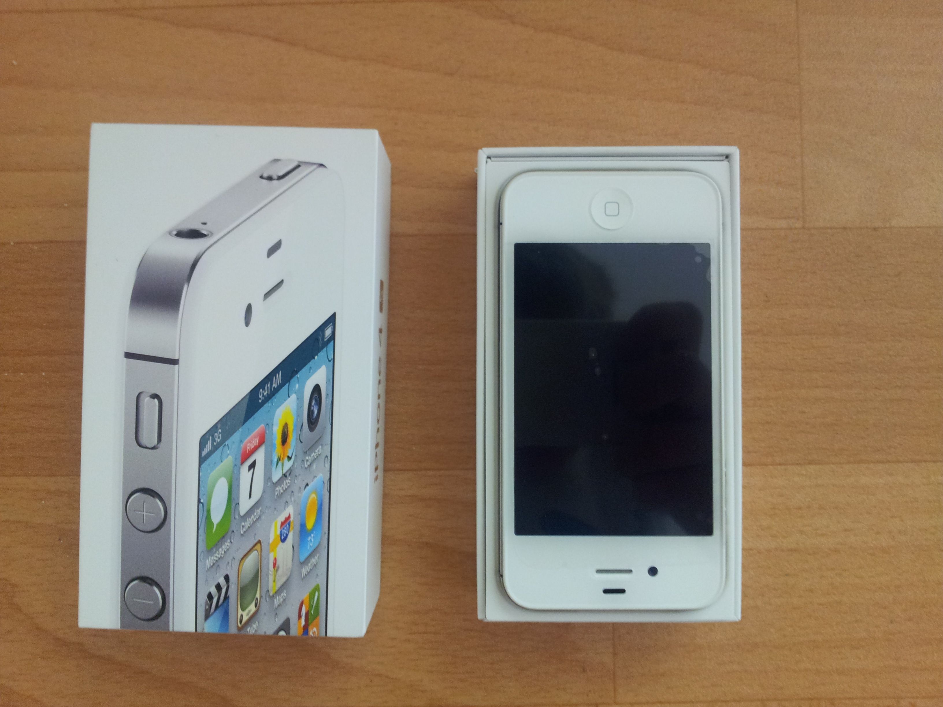 Apple iPhone 4S (aktuellstes Modell)   16 GB   Weiss (Ohne Simlock