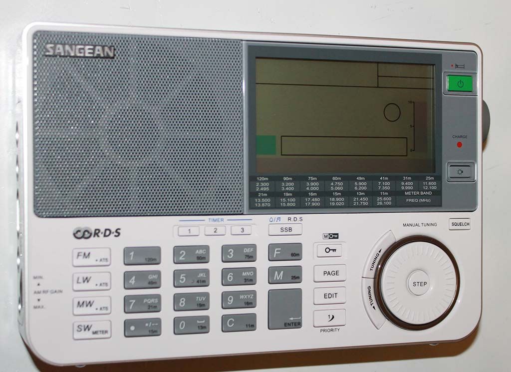 SANGEAN ATS 909X Weltempfänger WORLD RECEIVER   KURZWELLEN RADIO