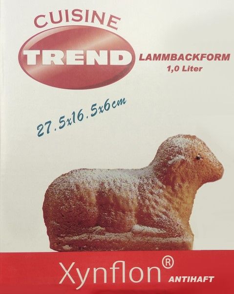 LAMMBACKFORM 1,0 Liter Cuisine Trend ANTIHAFT LAMMFORM LAMM BACKFORM