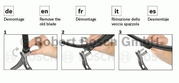 BOSCH AEROTWIN SCHEIBENWISCHER VORNE SET 2 STÜCK A933S 550/550mm NEU