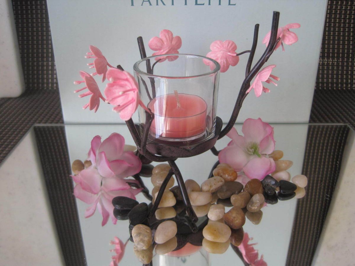 Partylite Votivkerzenhalter **Kirschblüte** ++NEU/OVP++