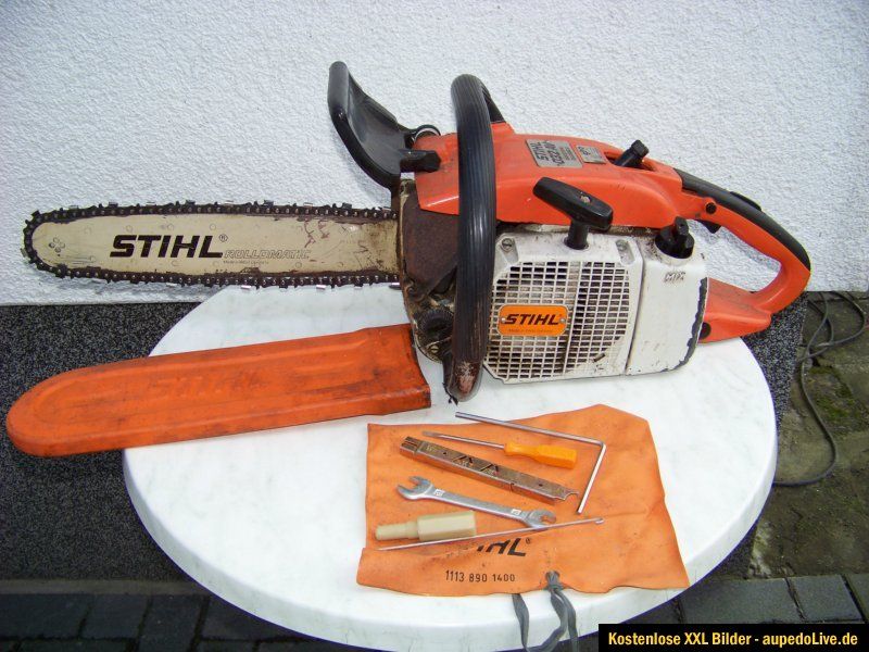 Kettensäge, Motorsäge, Stihl Typ 032 AVQ, Nachlass, Altmetall