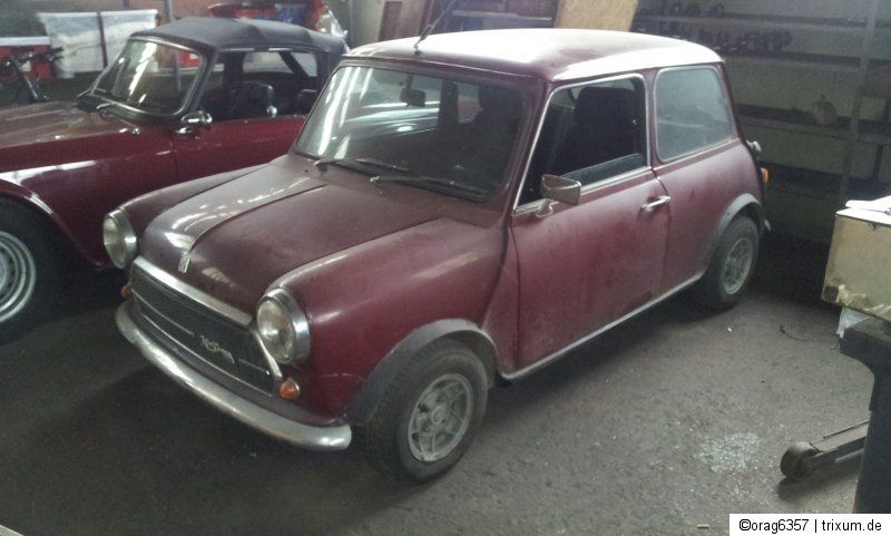 ECHTER MINI COOPER INNOCENTI 1300 BJ. 1975   SELTEN   SLEEPING BEAUTY