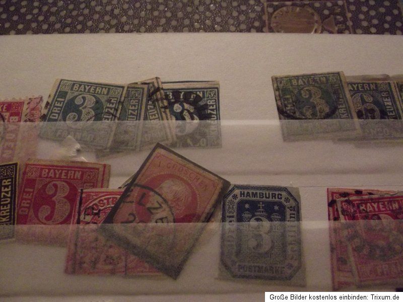 Briefmarkenalbum Deutsches Reich Kreuzer Marken Luftpost etc Hammer