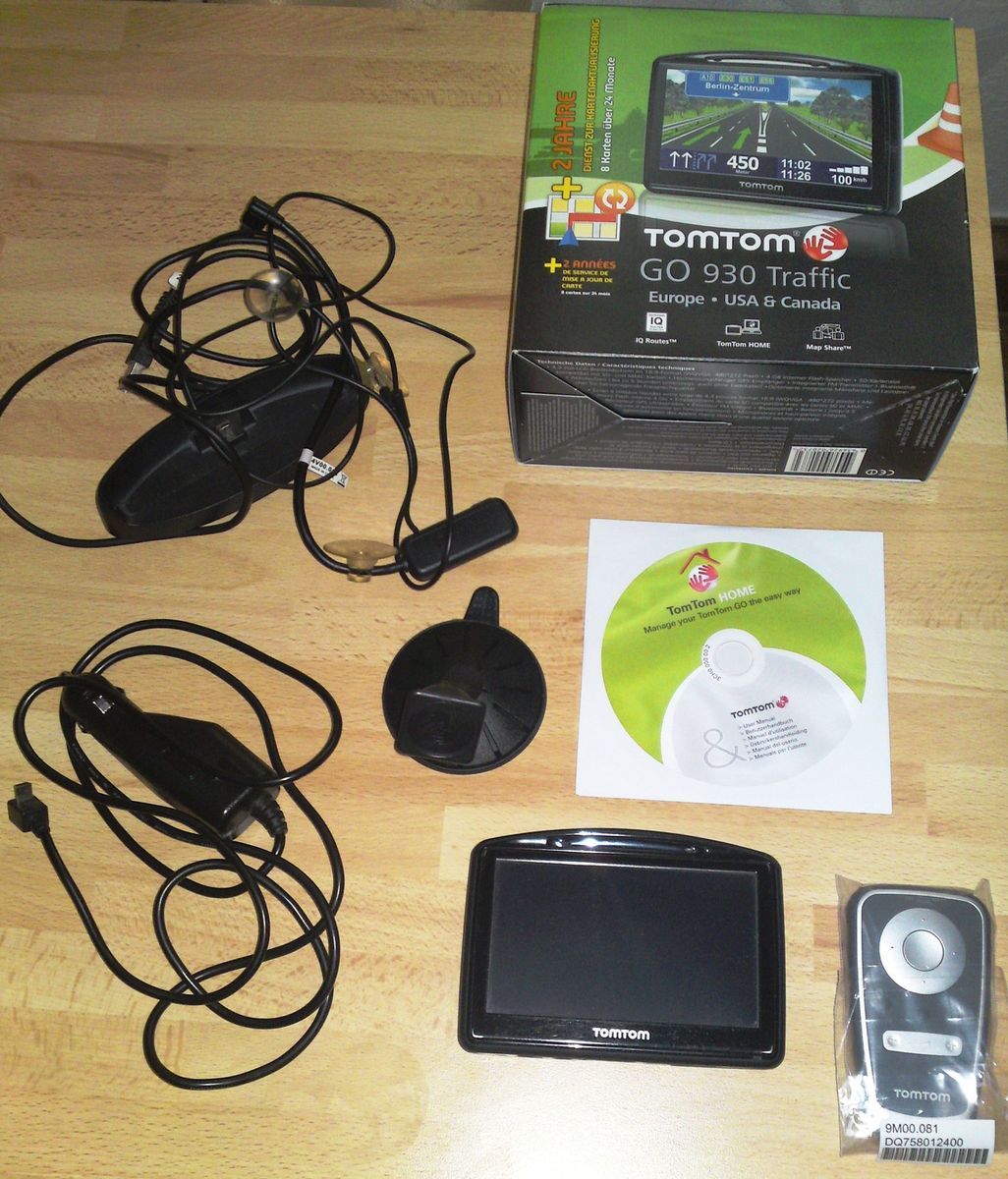 TomTom GO 930T Navigationssystem Traffic