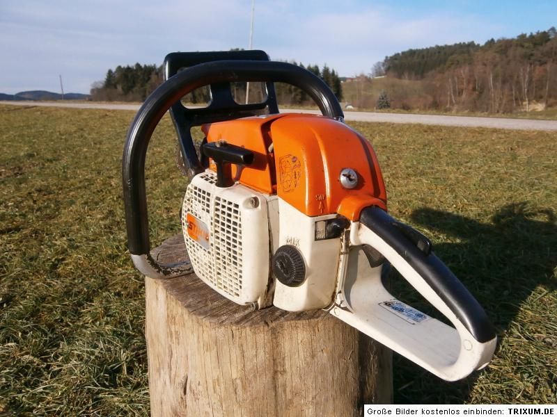 STIHL Ms 028 AV Super WOODBOSS Motorsäge 3,4 PS Starkholzsäge Säge