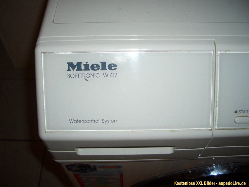 Miele Waschmaschine Softtronic Soft Tronic W417 W 417 watercontrol