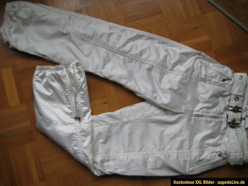 SPORTALM Luxus Damen Skihose Gr. 38   40 weiss Kitzbühel   Top edel