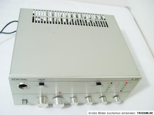 Vintage Körting Verstärker Amplifier A 100