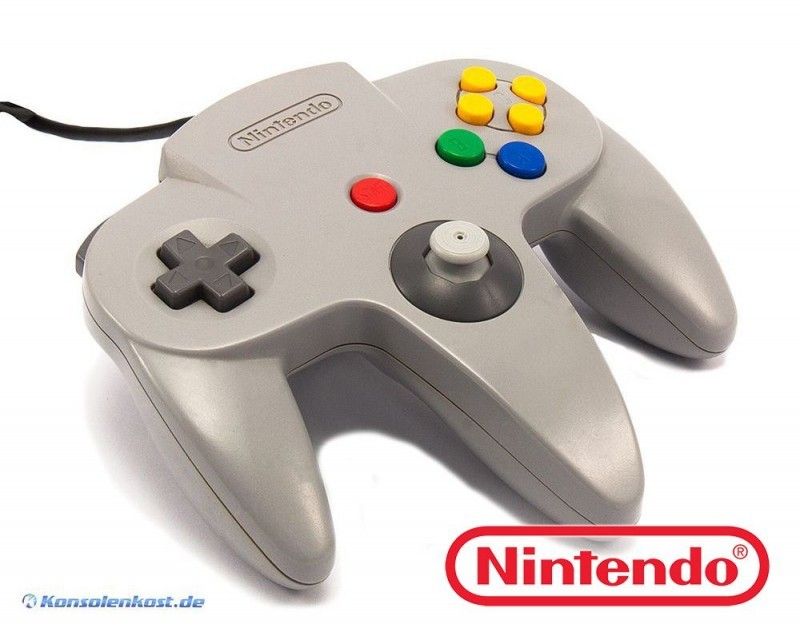 Original N64 Controller   Analogstick wie Neu   #grau NUS 005 für