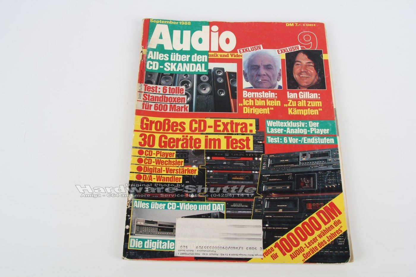 Audio Magazin 9 / 88 September 1988   Denon PMA 1520 Technics SU V90D