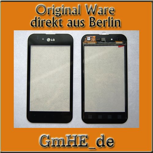 Original LG P970 Optimus Black Touchscreen Display Glas Touch Scheibe