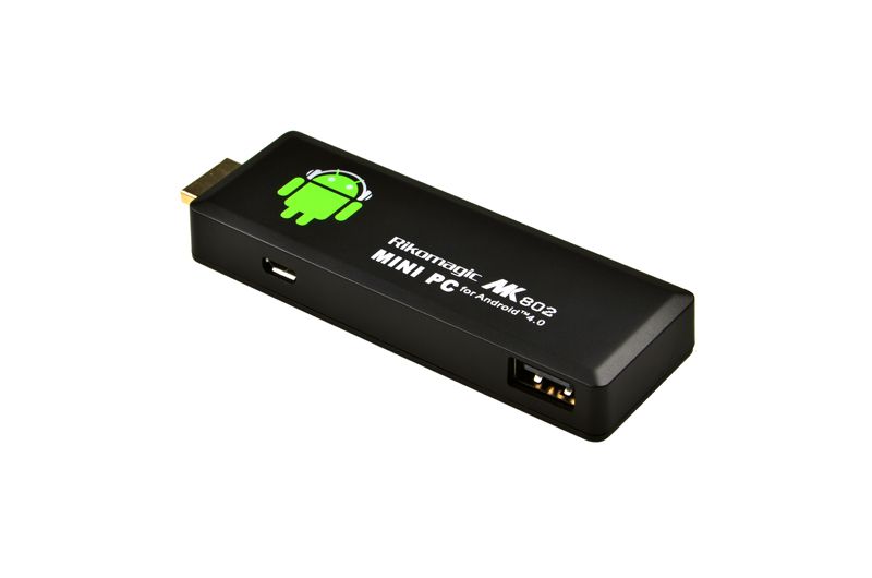 Rikomagic MK802 II mini PC Android 1024MB DDR3 / 4GB schwarz