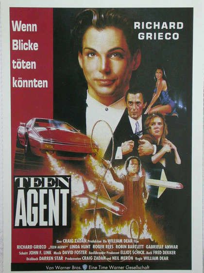 Cinema 975= Filmkarte, Teen Agent mit Richard Grieco + Gabrielle Anwar