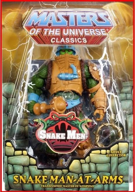 Snake Man at Arms Masters of the Universe® Classics MOTUC NEU & OVP